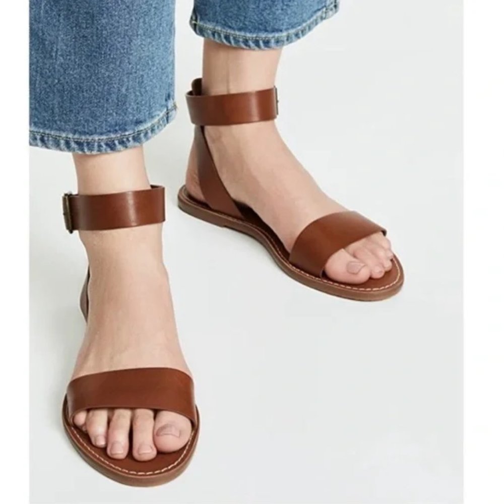 Madewell Brown Leather Sandals